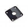 Placa Entrada Jack Gotoh Cosmo Negro JCB-4-CK