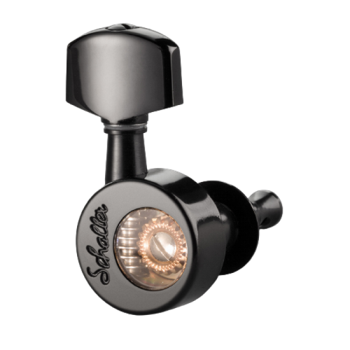 Clavijero Eléctrica Schaller Da Vinci Negro 6L 10100420