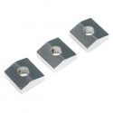 Recambios Floyd Rose Schaller Set 3 Chapas Bloq. Crom 20720200