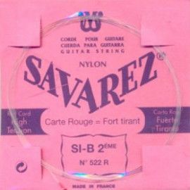 Cuerda Savarez Clásica 2a Carta Roja 522-R