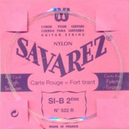 Cuerda Savarez Clásica 2a Carta Roja 522-R