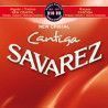 Juego Savarez Clásica New Cristal Cantiga Roja 510-CR