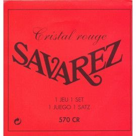 Juego Savarez Clásica Cristal Roja 570-CR