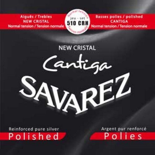 Juego Savarez Clásica New Cristal Cantiga Roja 510-CRH