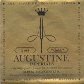 Cuerda 1ª Guitarra Clásica Augustine Imperial Gold