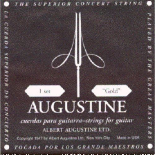 Cuerda 6ª Guitarra Clásica Augustine Negra