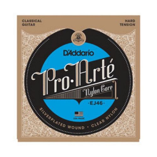 Juego Cuerdas Guitarra Clásica D'Addario EJ-46 Tensión Fuerte