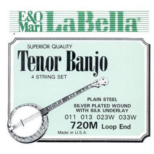 Juego Banjo Tenor La Bella 720-M