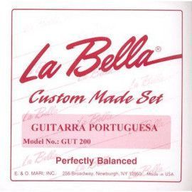 Juego Guitarra Portuguesa La Bella GUT-200