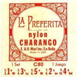 Juego Charango La Bella C-80
