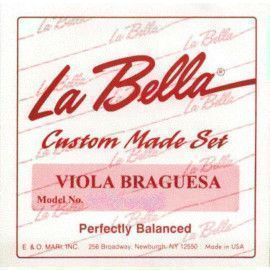Juego Viola Braguesa La Bella VB-100