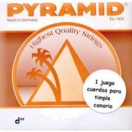 Juego Cuerdas Pyramid Timple Canario Carbón C-705200