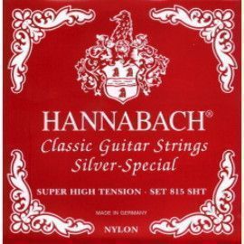 Juego Hannabach Roja Clásica 815-SHT