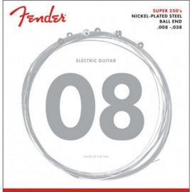 Juego Cuerdas Guitarra Eléctrica Fender 250-XS 008-038