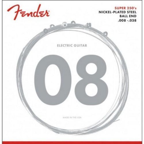 Juego Cuerdas Guitarra Eléctrica Fender 250-XS 008-038