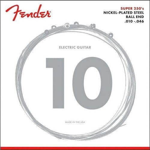 Juego Cuerdas Guitarra Eléctrica Fender 250-R 010-046