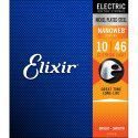 Juego 12 Cuerdas Guitarra Eléctrica Elixir 12450 (10-46)