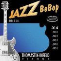 Juego Eléctrica Thomastik Jazz Bebop BB-114 14-55