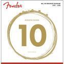 Juego Acústica Fender 70-XL 80/20 Bronze 010-048
