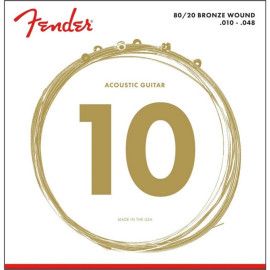 Juego Acústica Fender 70-XL 80/20 Bronze 010-048