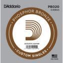 Cuerda Guitarra Acústica D'Addario PB-049B