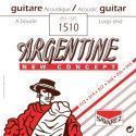 Juego Savarez Acústica Argentine 1510 10-45 Lazo