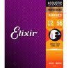 Juego Cuerdas Acústica Elixir Phosphor Nanoweb 16077 (12-56)