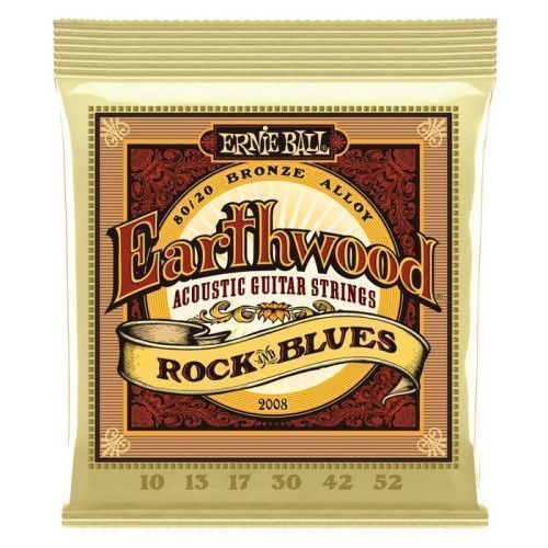 Juego Ernie Ball 80/20 Acústica 2008 (10-52)
