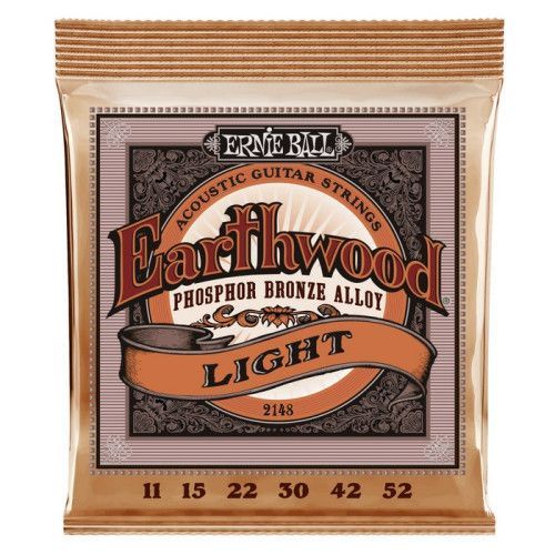Juego Ernie Ball Phosphor Acústica 2148 (11-52)