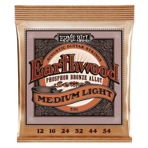 Juego Ernie Ball Phosphor Acústica 2146 (12-54)
