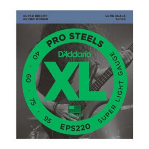 Juego Cuerdas Bajo D'Addario EPS-220 040-095