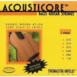 Juego Bajo Acústico 6 cuerdas Thomastik AB-346 35-118
