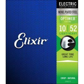 Juego Cuerdas Eléctrica Elixir Optiweb 19077 (010-052)