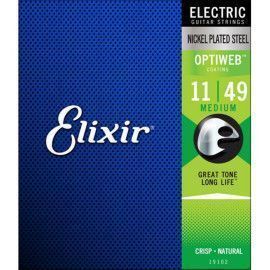 Juego Cuerdas Eléctrica Elixir Optiweb 19102 (011-049)