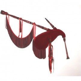 Gaita Gallega Sib Represas Madera Fresno Funda Fuelle Goretex Roja