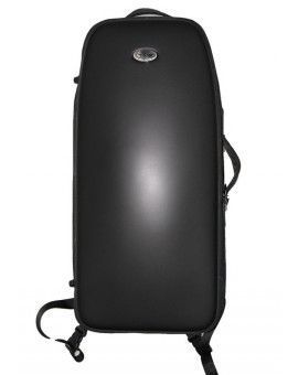 Estuche Saxo Alto K·Ses Premium Fusion Negro Brillo