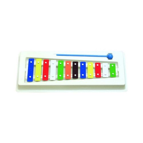Metalofon Goldon 12 Notas Colores 11003 Plástico