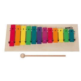 Metalofon Goldon 12 Notas Colores 11030 Madera