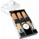Guardacañas Clarinete y Saxo Vandoren HRC-10 para 6 cañas