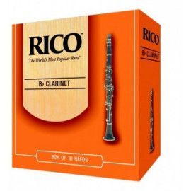 Caja 10 Cañas Clarinete Rico by D'Addario 1½