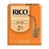 Caja 10 Cañas Saxo Alto Rico by D'Addario 2½
