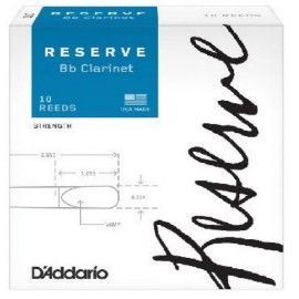Caja 10 Cañas Clarinete Organic Reserve by D'Addario 2½