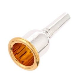 Boquilla Tuba Denis Wick Heritage 3186-5L Plateada y Dorada