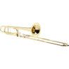 Trombón Fides Sib Con Transpositor Primera FTB-4025L Tuberia Ancha