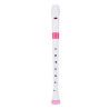 Flauta Nuvo Recorder Digitación Alemana N-310RDPKG Blanca/Rosa