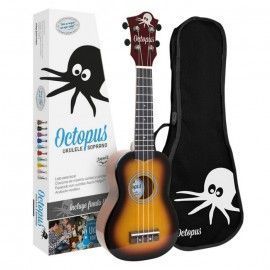 Ukelele Soprano Octopus UK-205 OVB Violin Burst