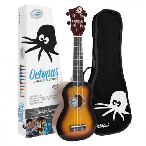 Ukelele Soprano Octopus UK-205 OVB Violin Burst