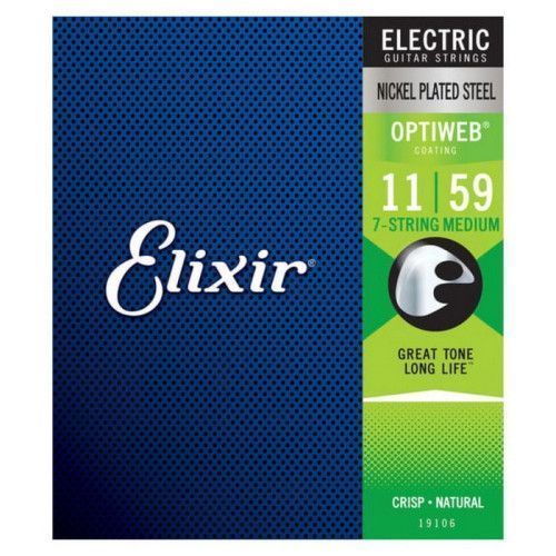 Juego 7 Cuerdas Eléctrica Elixir Optiweb 19106 (011-059)