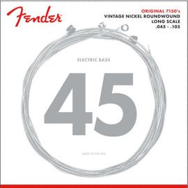 Juego Cuerdas Bajo Eléctrico Fender 7150-M Original 45-105