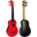 Ukelele Soprano Flight TUS-35RD Travel Rojo